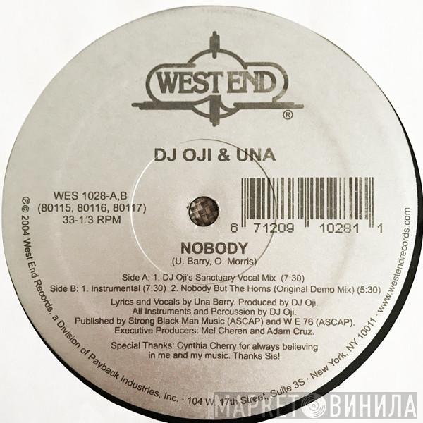 & DJ Oji  Una  - Nobody