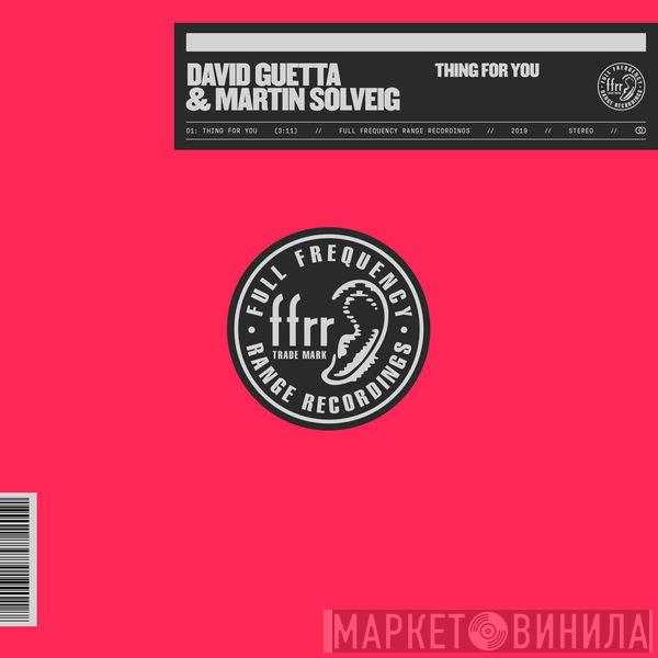 & David Guetta  Martin Solveig  - Thing For You