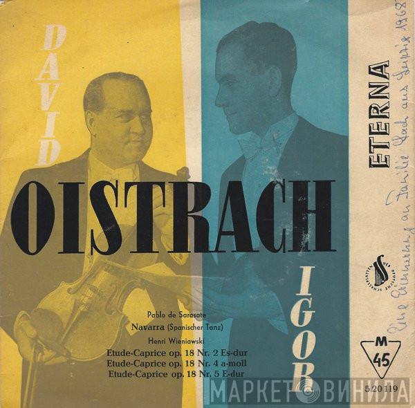 & David Oistrach - Igor Oistrach / Pablo de Sarasate  Henryk Wieniawski  - Navarra / Drei Etudes Caprices Aus Op. 18