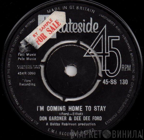 & Don Gardner  Dee Dee Ford  - Don't You Worry / I'm Coming Home To Stay