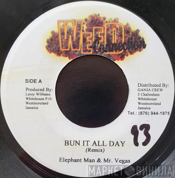 & Elephant Man / Mr. Vegas & Wayne Marshall  Assassin  - Bun It All Day (Remix) / Weed Smoke (Remix)