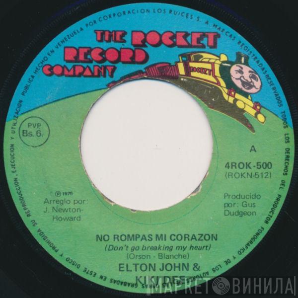 & Elton John  Kiki Dee  - Don't Go Breaking My Heart / Snow Queen