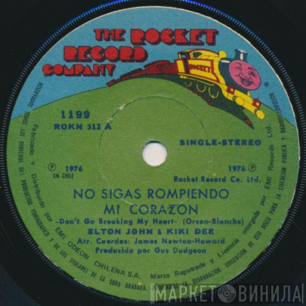 & Elton John  Kiki Dee  - No Sigas Rompiendo Mi Corazon / Reina De La Nieve