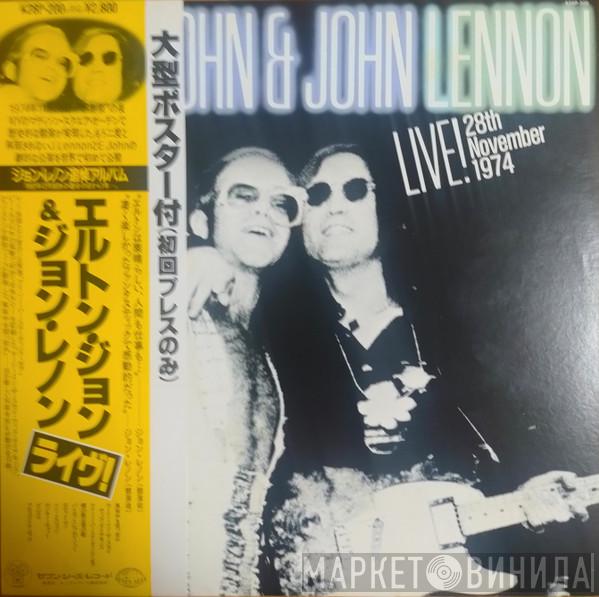 & Elton John  John Lennon  - Live! 28 November 1974