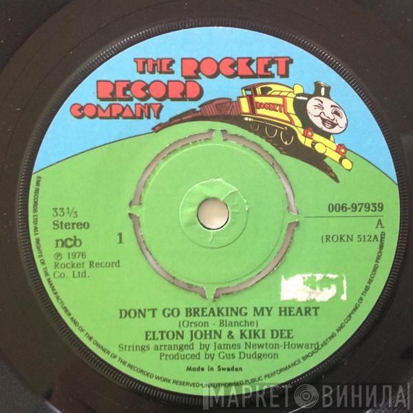 & Elton John  Kiki Dee  - Don't Go Breaking My Heart
