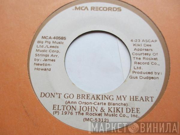 & Elton John  Kiki Dee  - Don't Go Breaking My Heart
