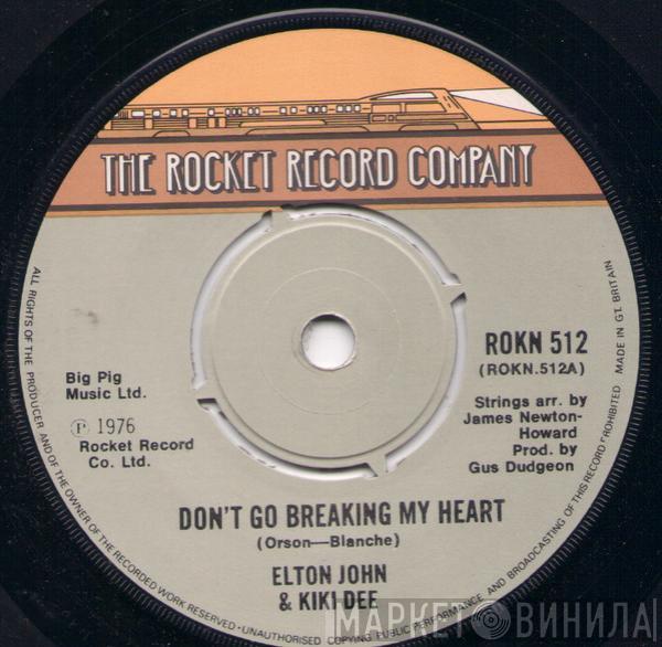 & Elton John  Kiki Dee  - Don't Go Breaking My Heart