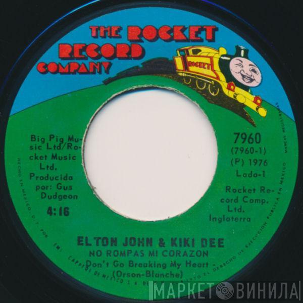 & Elton John  Kiki Dee  - No Rompas Mi Corazon = Don't Go Breaking My Heart