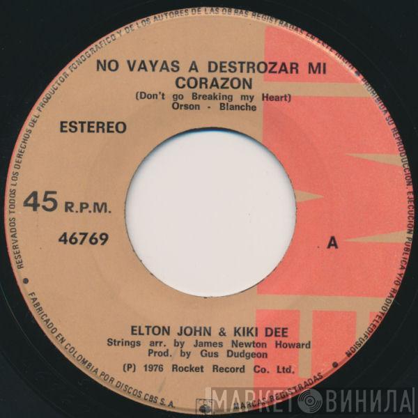 & Elton John  Kiki Dee  - No Vayas A Destrozar Mi Corazon