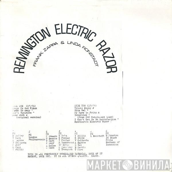 & Frank Zappa  Linda Ronstadt  - Remington Electric Razor
