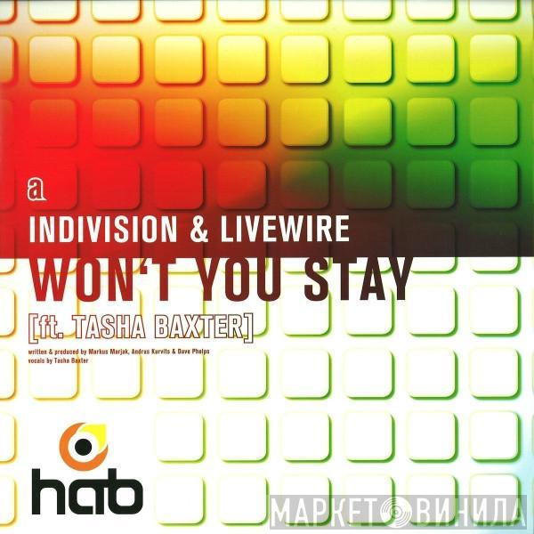 & Indivision Feat. Livewire / Tasha Baxter  Subclash  - Won't You Stay / Sunburst