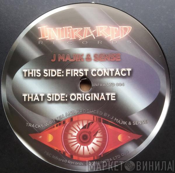 & J Majik  DJ Sense   - First Contact / Originate