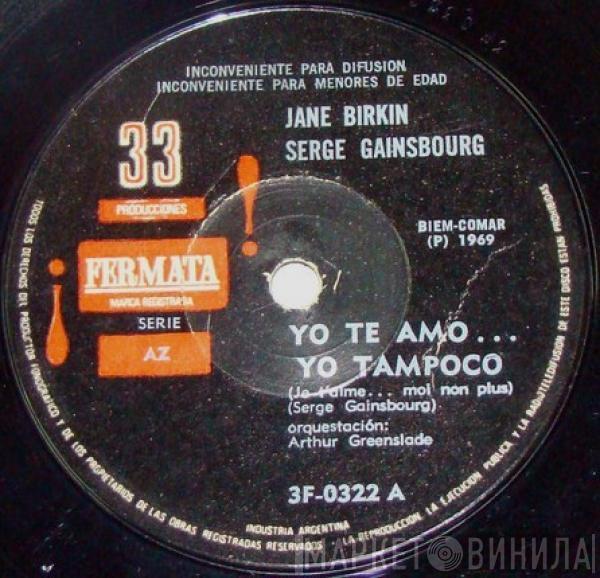 & Jane Birkin  Serge Gainsbourg  - Yo Te Amo...Yo Tampoco / Jane B.