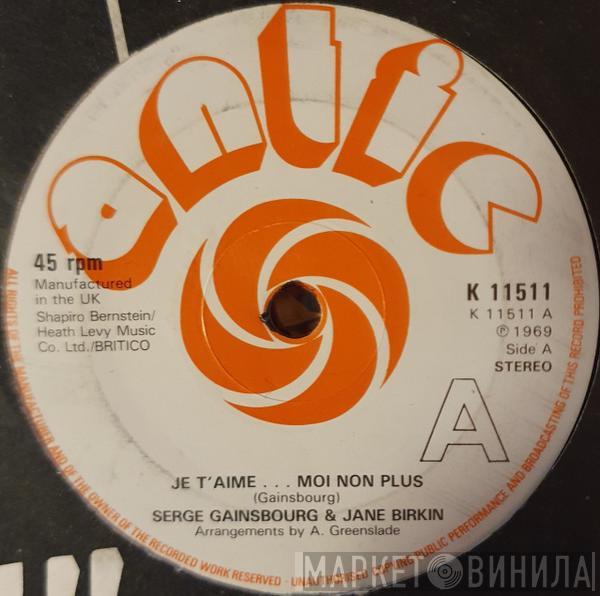 & Jane Birkin  Serge Gainsbourg  - Je T'aime ... Moi Non Plus