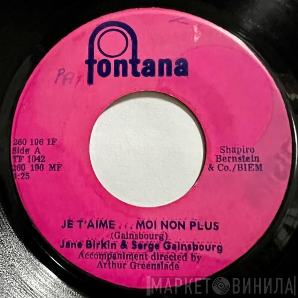 & Jane Birkin  Serge Gainsbourg  - Je T'aime... Moi Non Plus