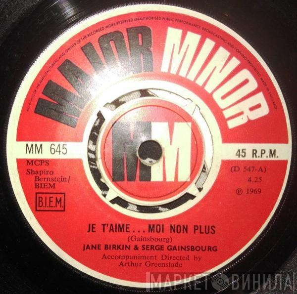 & Jane Birkin  Serge Gainsbourg  - Je T'aime...Moi Non Plus