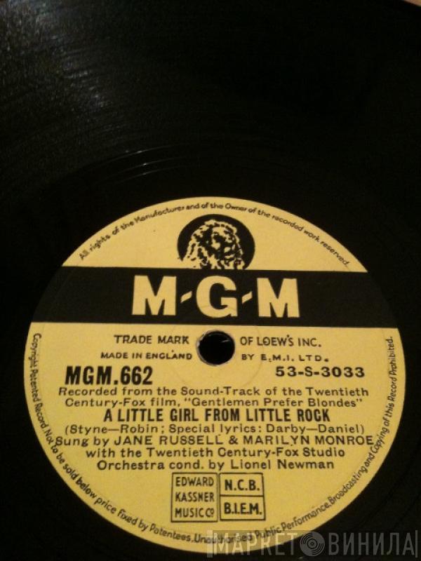 & Jane Russell  Marilyn Monroe  - A Little Girl From Little Rock / When Love Goes Wrong