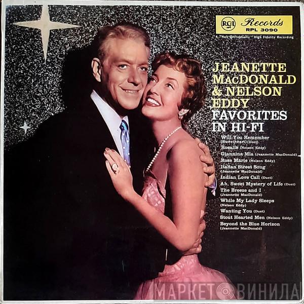 & Jeanette MacDonald  Nelson Eddy  - Favorites In Hi-Fi