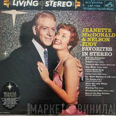 & Jeanette MacDonald  Nelson Eddy  - Jeanette MacDonald & Nelson Eddy Favorites in Stereo