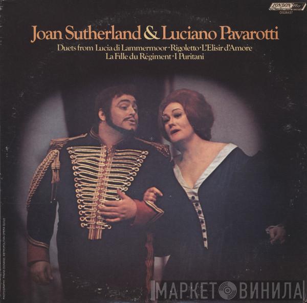 & Joan Sutherland  Luciano Pavarotti  - Duets From Lucia Di Lammermoor • Rigoletto • L'Elisir D'Amore La Fille Du Régiment • I Puritani
