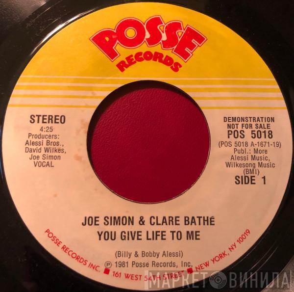 & Joe Simon  Clare Bathé  - You Give Life To Me