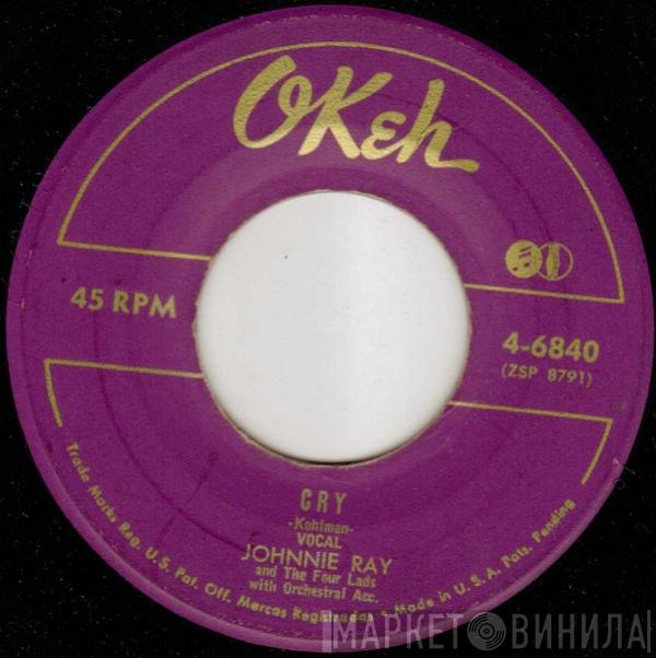 & Johnnie Ray  The Four Lads  - Cry / The Little White Cloud That Cried