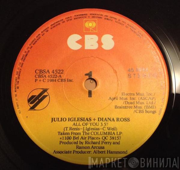 & Julio Iglesias  Diana Ross  - All Of You / The Last Time