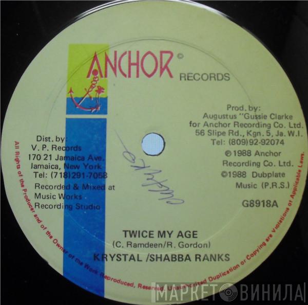 & Krystal   Shabba Ranks  - Twice My Age