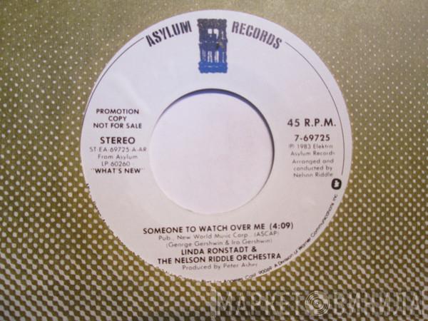 & Linda Ronstadt  Nelson Riddle And His Orchestra  - Someone To Watch Over Me