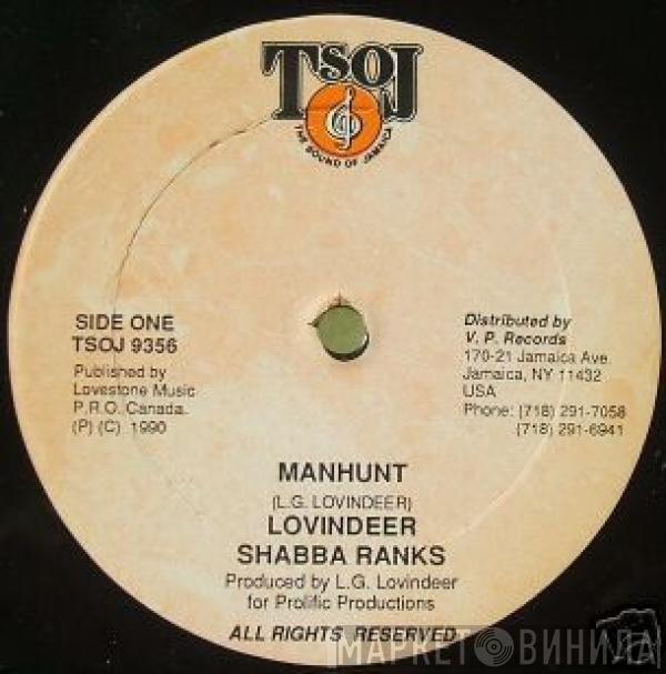 & Lloyd Lovindeer  Shabba Ranks  - Manhunt