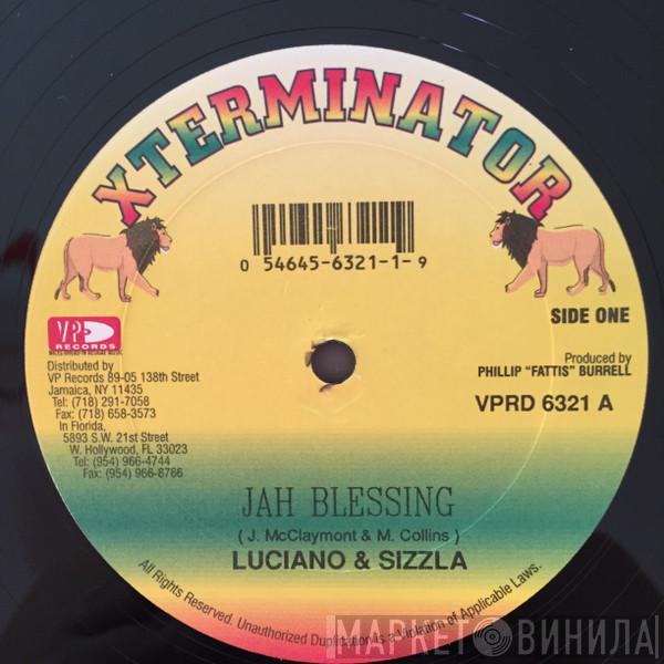 & Luciano  / Sizzla  Anthony B  - Jah Blessing / Stormy