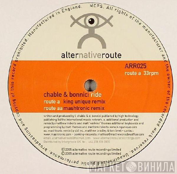 & Luke Chable  Danny Bonnici  - Ride
