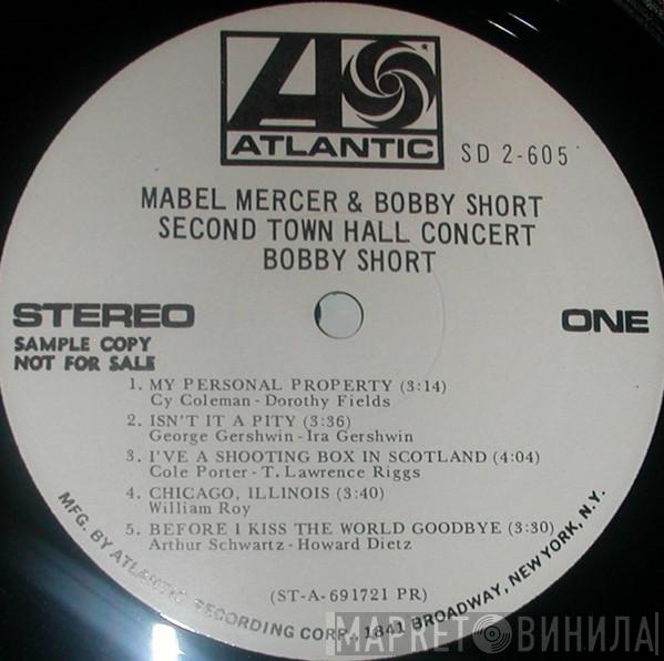 & Mabel Mercer  Bobby Short  - Second Town Hall Concert