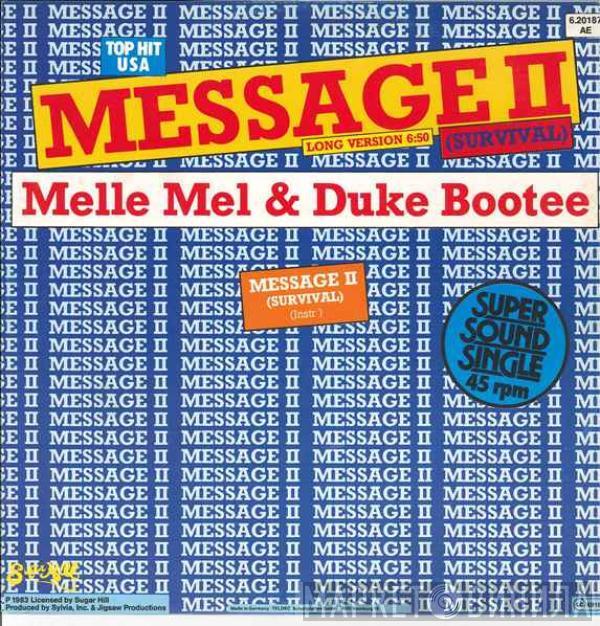 & Melle Mel  Duke Bootee  - Message II (Survival)