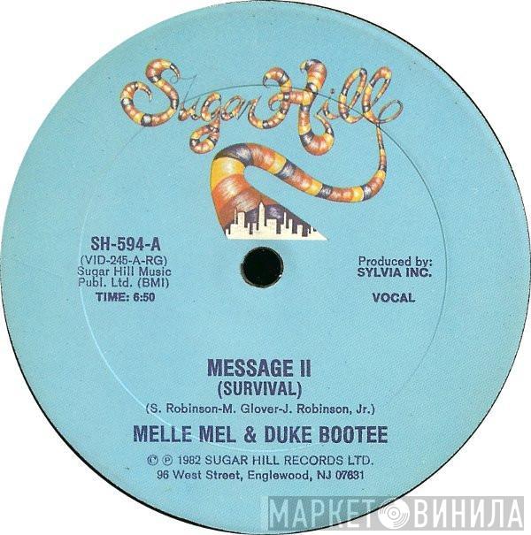 & Melle Mel  Duke Bootee  - Message II (Survival)