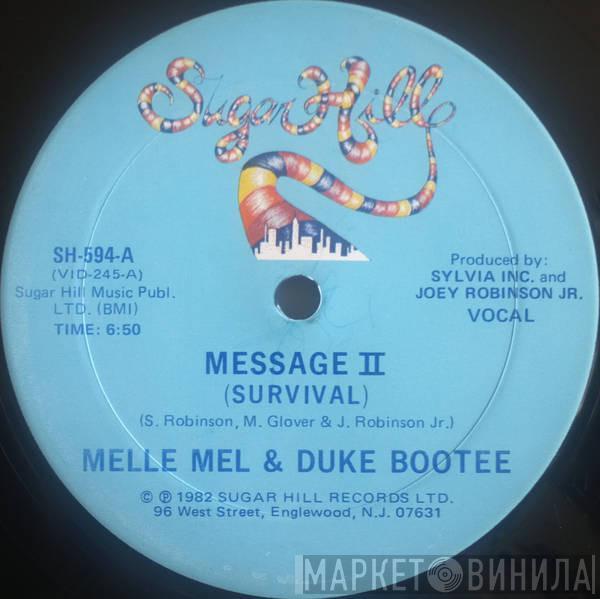 & Melle Mel  Duke Bootee  - Message II (Survival)