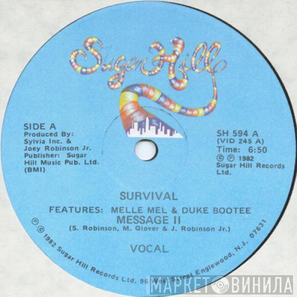 & Melle Mel  Duke Bootee  - Survival (Message II)