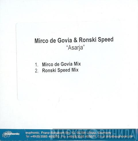 & Mirco de Govia  Ronski Speed  - Asarja
