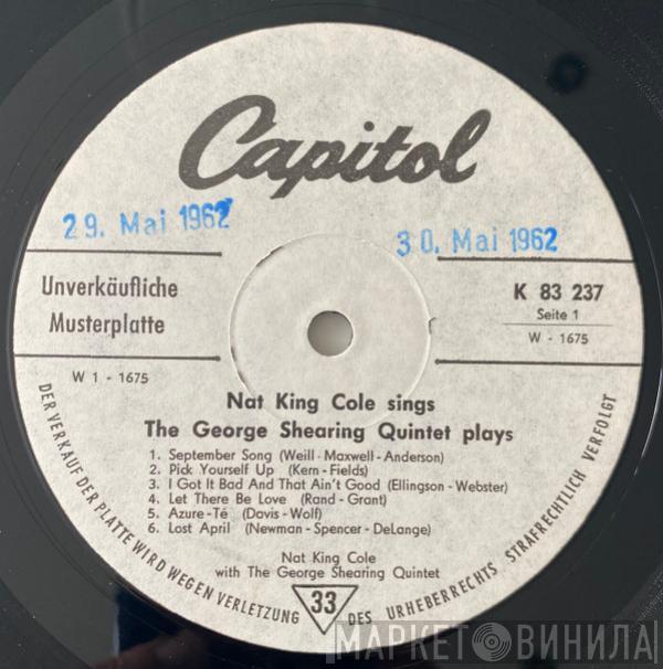 & Nat King Cole  George Shearing  - Nat King Cole Sings / George Shearing Plays