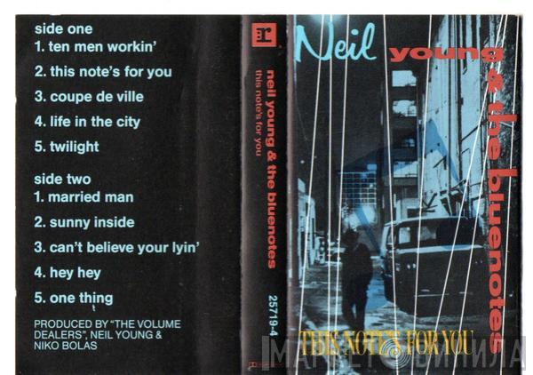 & Neil Young  The Bluenotes   - This Note's For You