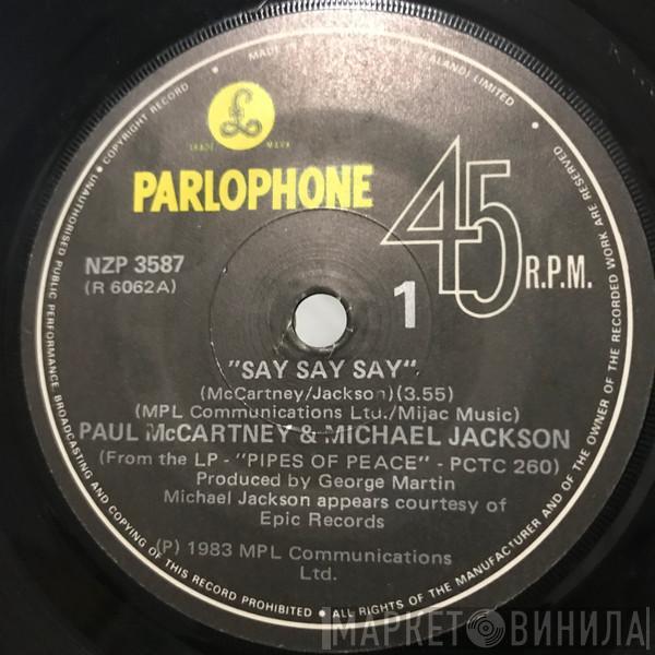 & Paul McCartney  Michael Jackson  - Say Say Say
