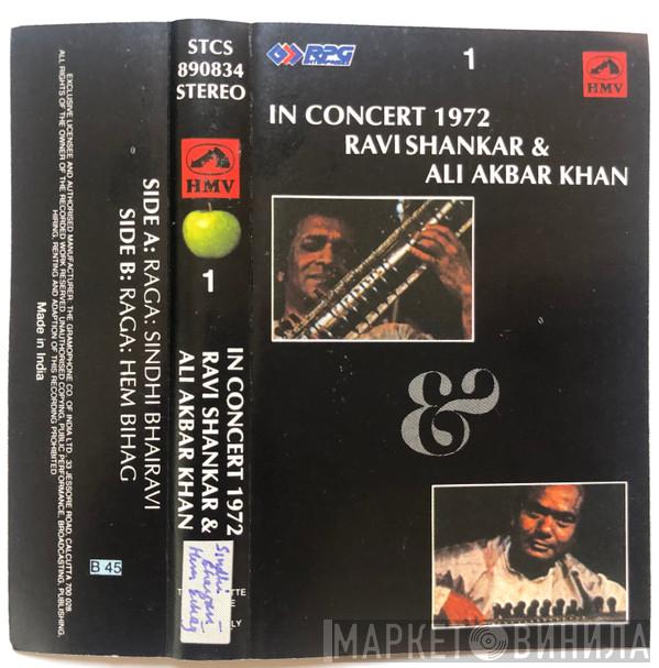 & Ravi Shankar  Ali Akbar Khan  - In Concert 1972