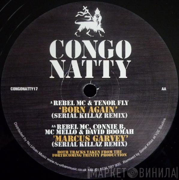 & Rebel MC  Tenor Fly  - Born Again / Marcus Garvey (Serial Killaz Remixes)