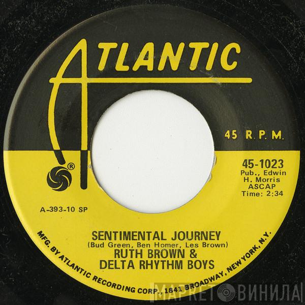 & Ruth Brown  The Delta Rhythm Boys  - Sentimental Journey