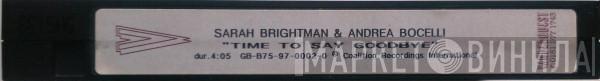 & Sarah Brightman  Andrea Bocelli  - Time To Say Goodbye
