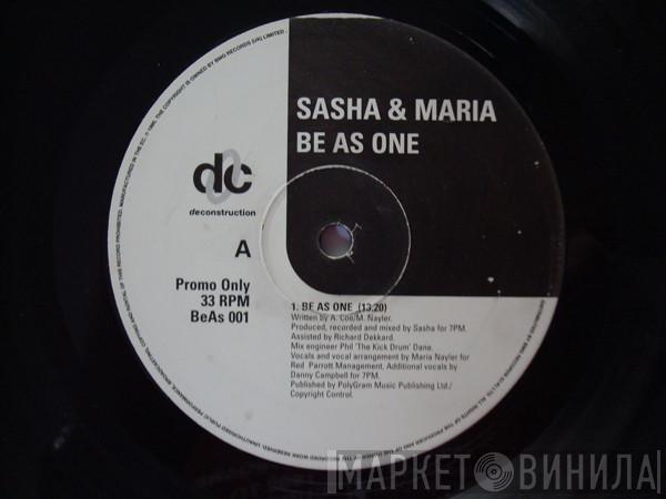 & Sasha  Maria Nayler  - Be As One / Heart Of Imagination (Previously Known As B.T. Qat)