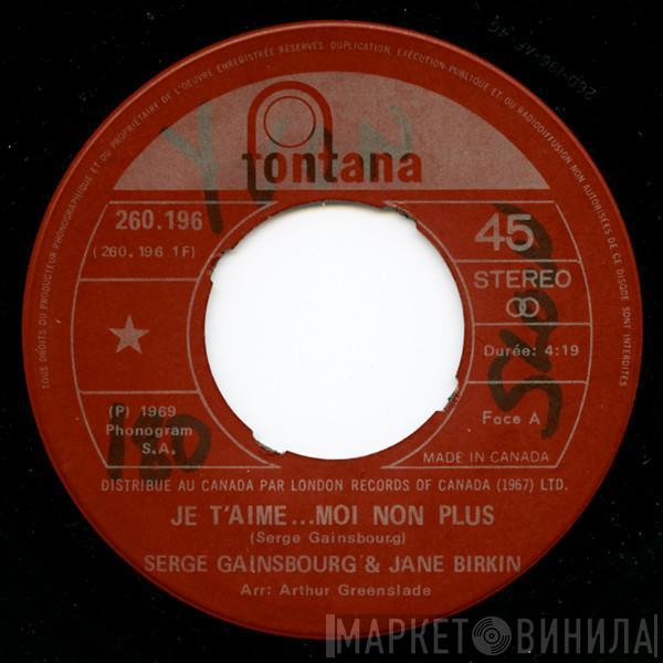 & Serge Gainsbourg  Jane Birkin  - Je T'Aime...Moi Non Plus / Jane B.