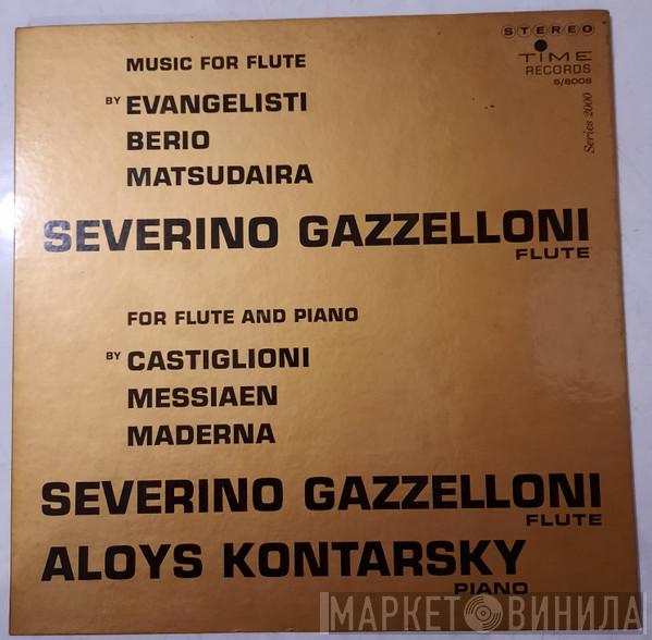 & Severino Gazzelloni  Aloys Kontarsky  - Music For Solo Flute / Music For Flute And Piano