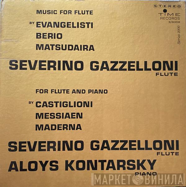 & Severino Gazzelloni  Aloys Kontarsky  - Music For Solo Flute / Music For Flute And Piano