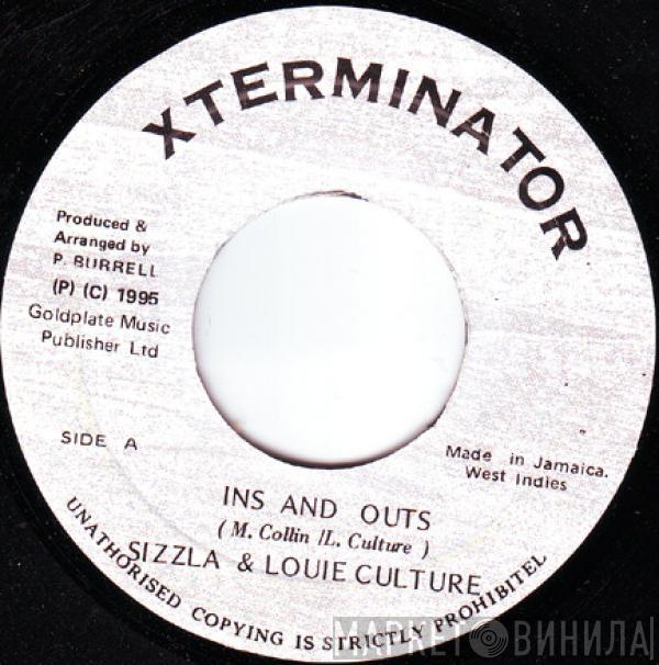 & Sizzla / Louie Culture  Sizzla  - Ins And Outs / Love Amongst My Bretheren